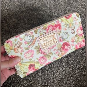 Loungefly Disney Beauty and the Beast zippy wallet